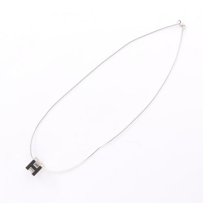 Hermes Necklace Cage d'H Cube Stainless Steel — view 2
