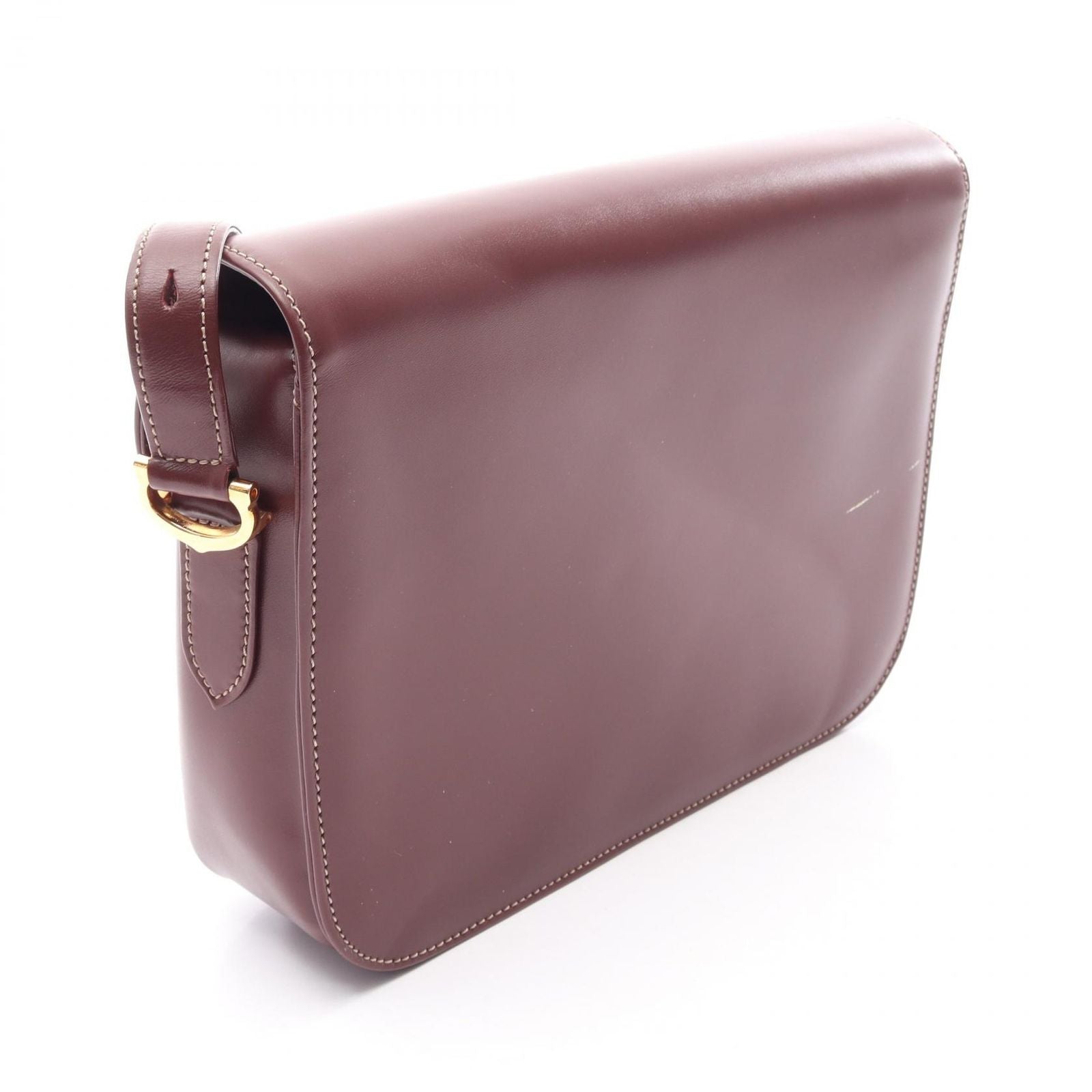Cartier Shoulder Bag Must Line Bordeaux Leather — view 2