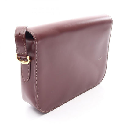 Cartier Shoulder Bag Must Line Bordeaux Leather — view 2