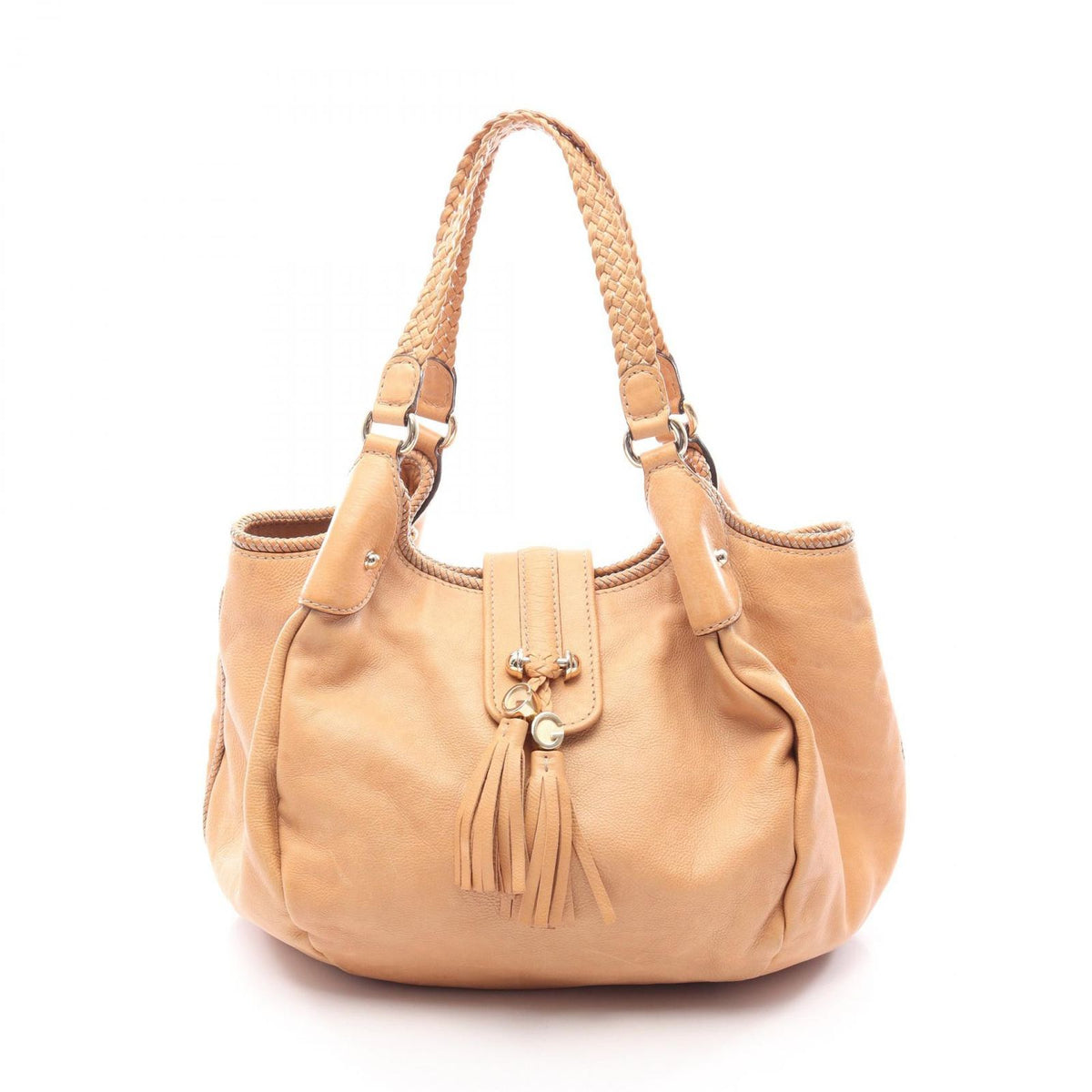 Gucci Shoulder Bag Marrakech Beige Leather
