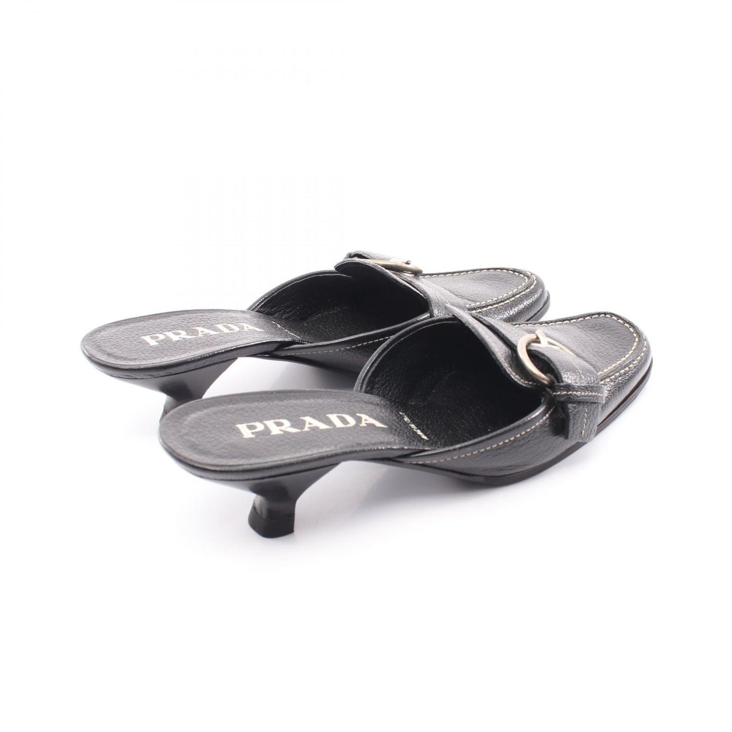 Prada Mules Loafers Leather — view 2