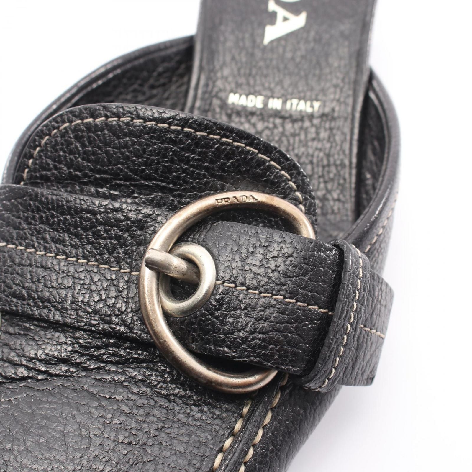 Prada Mules Loafers Leather — view 7