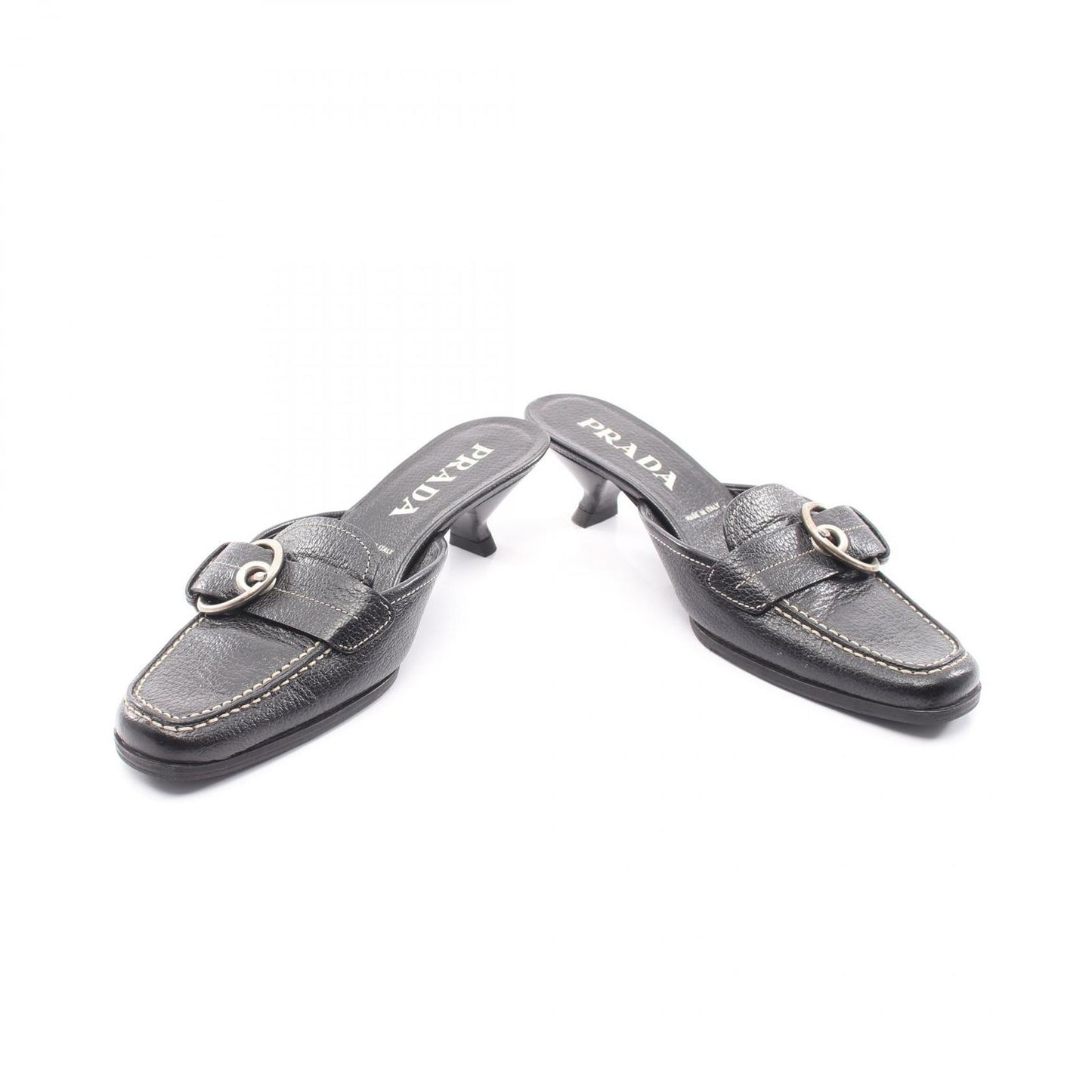 Prada Mules Loafers Leather — view 3