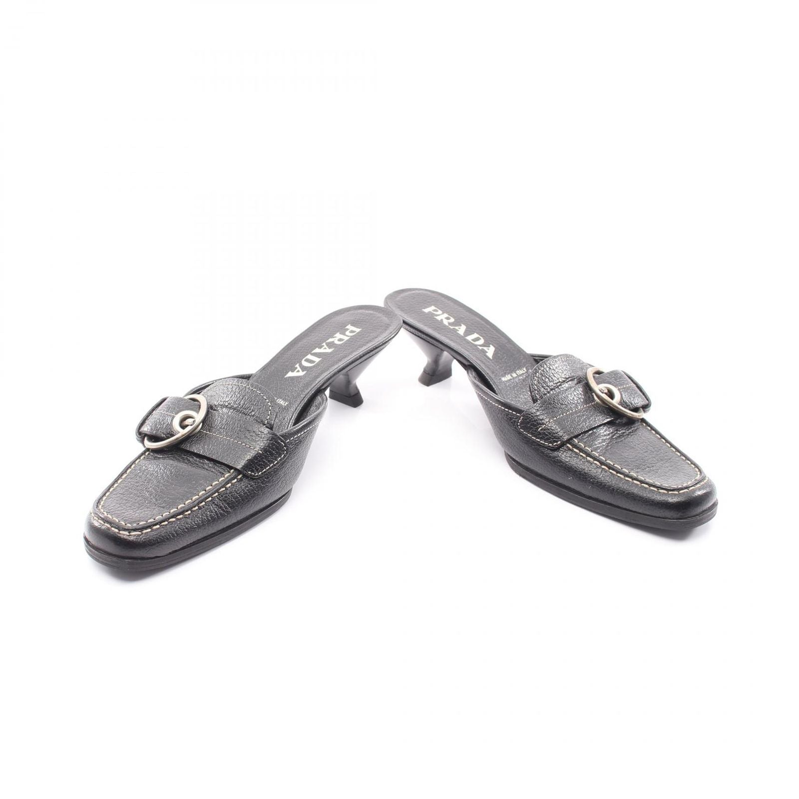 Prada Mules Loafers Leather — view 3