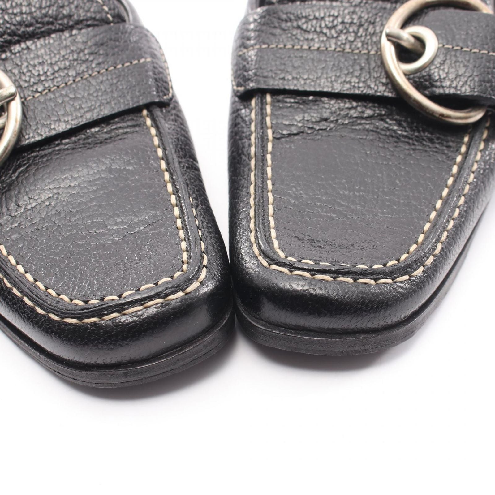 Prada Mules Loafers Leather — view 8