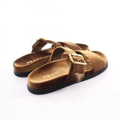 Prada Sandals Triangle Logo Fabric — view 2