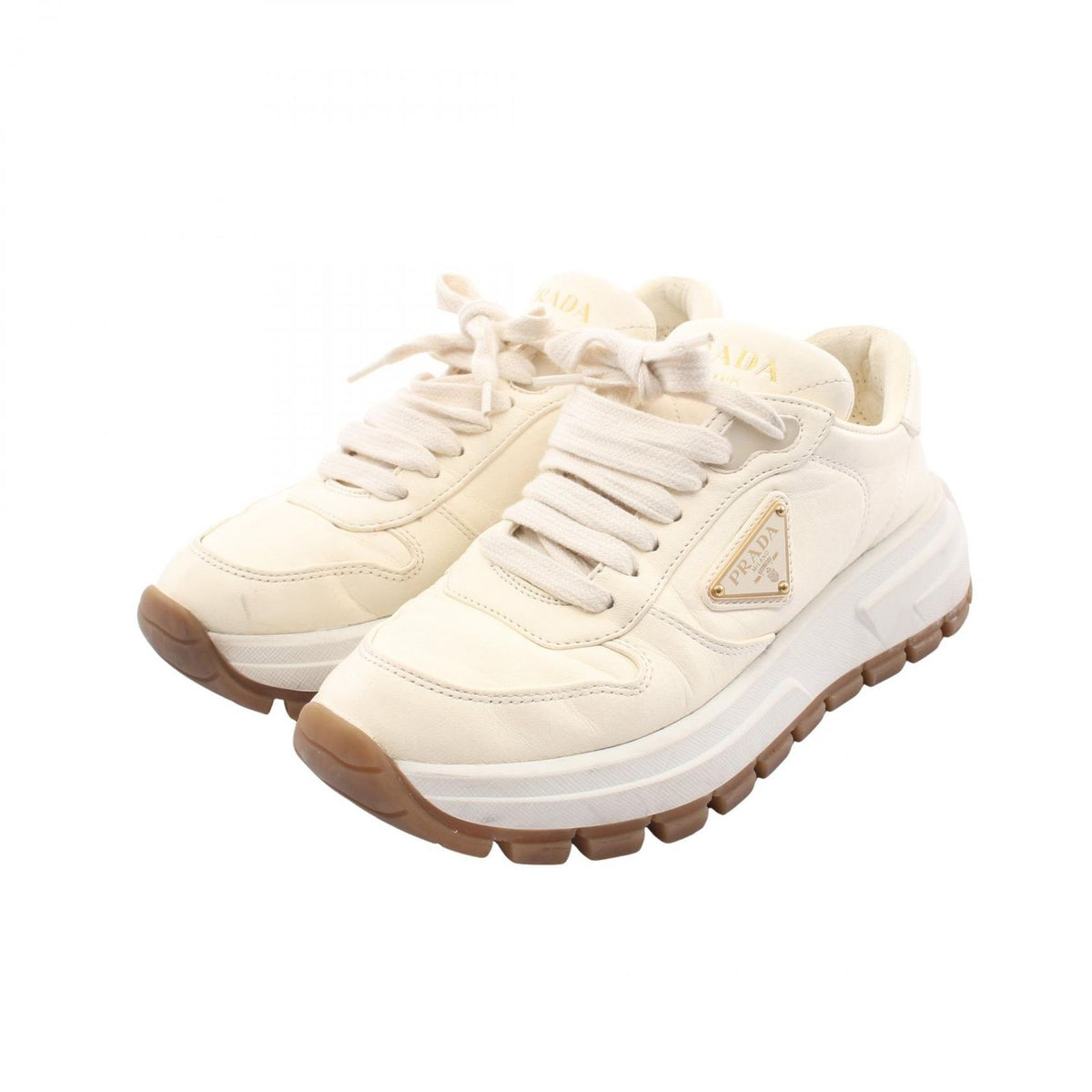 Prada Sneakers Prax 01 White Leather