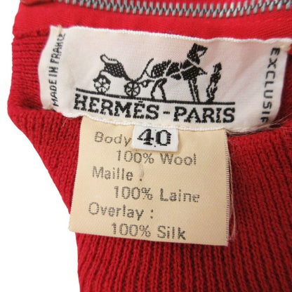 Hermes Dress Brazil High Neck Knit Long Sleeve — view 7