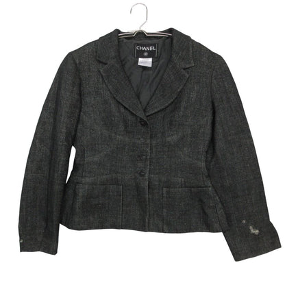 Chanel Suits Vintage Skirt Dark Gray — view 2