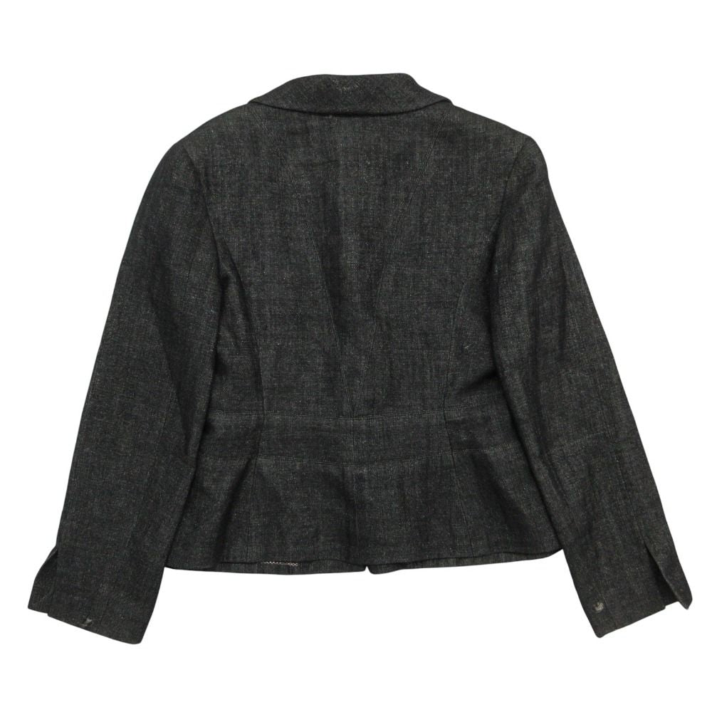 Chanel Suits Vintage Skirt Dark Gray — view 3
