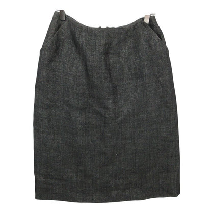 Chanel Suits Vintage Skirt Dark Gray — view 4