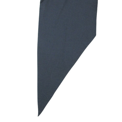 Hermes Shawl Cashmere Silk Scarf Logo Blue — view 3