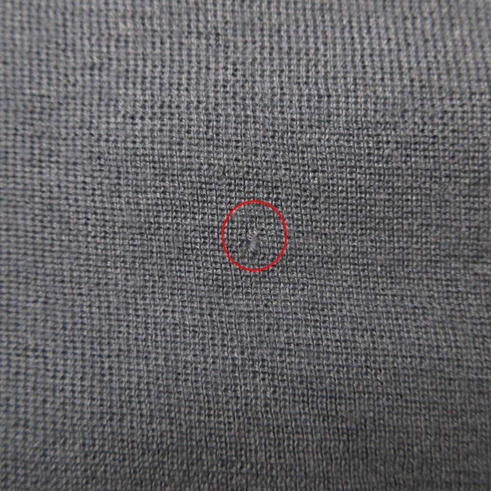 Hermes Shawl Cashmere Silk Scarf Logo Blue — view 7