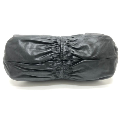 Dior Handbag Karenina CD Logo Leather Black — view 5
