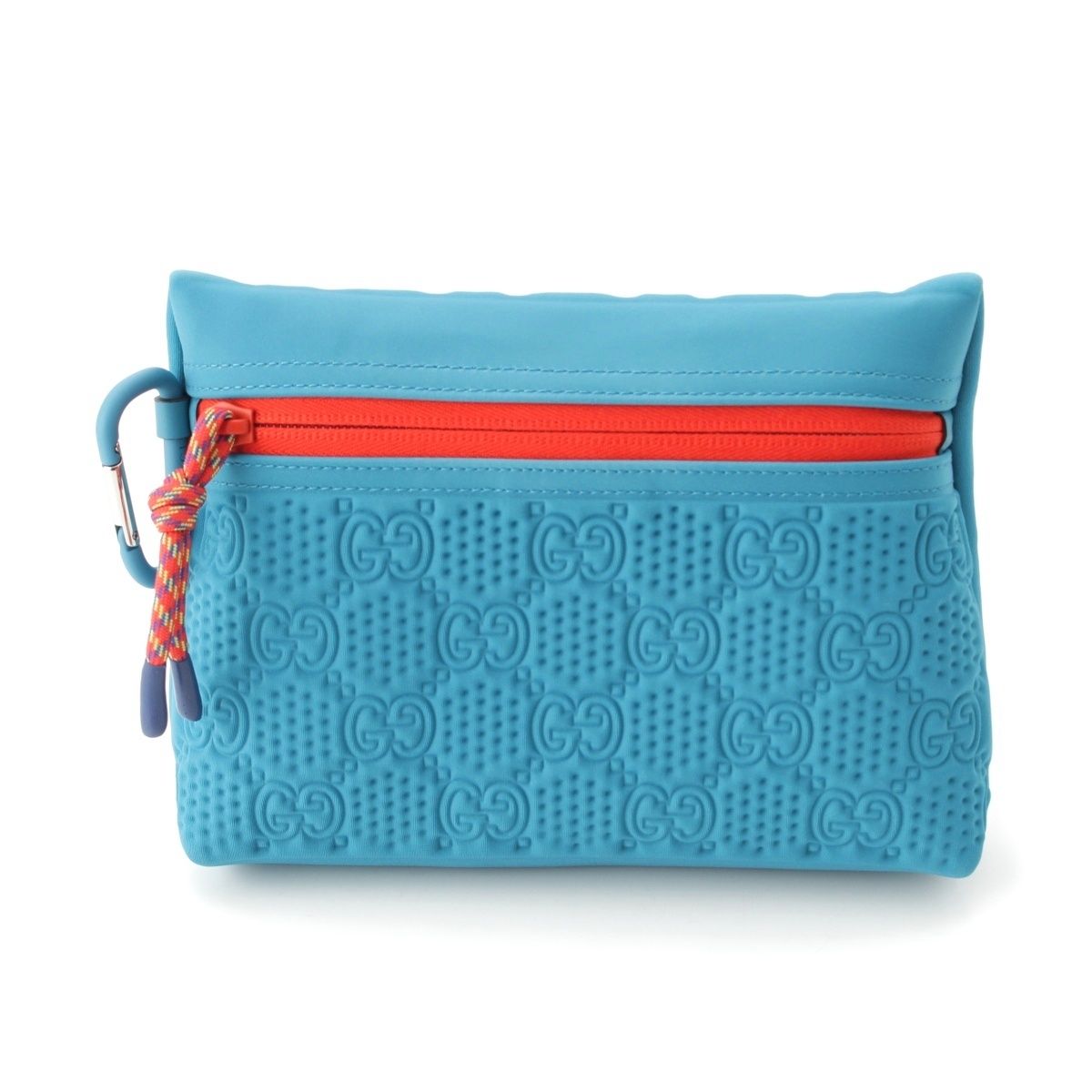 Gucci GG Scuba Small Clutch Pouch Blue
