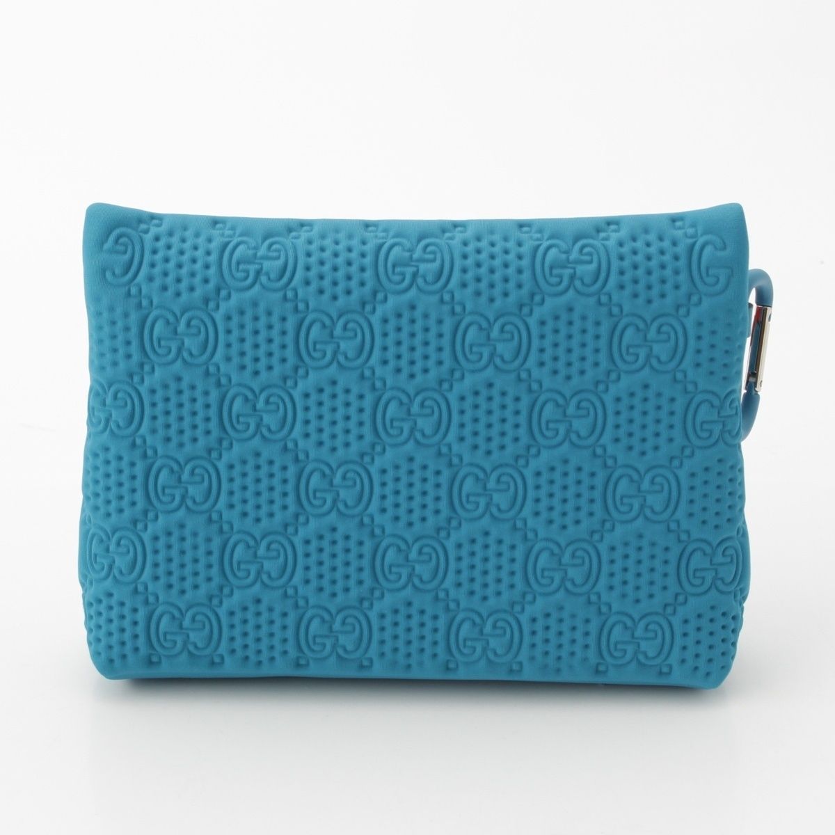 Gucci GG Scuba Small Clutch Pouch Blue — view 4