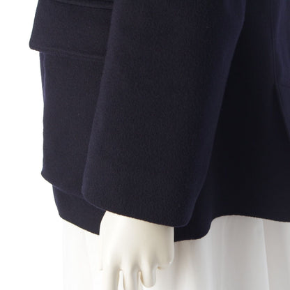 Loro Piana Cashmere Storm System Coat Navy 46 — view 7