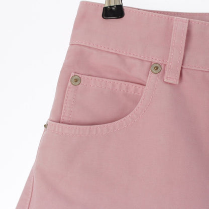 Loewe Barrel Cotton Trousers Pants Pink 32 — view 5