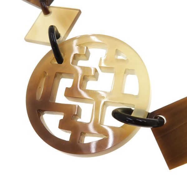 Hermes Buffalo Horn Necklace — view 4