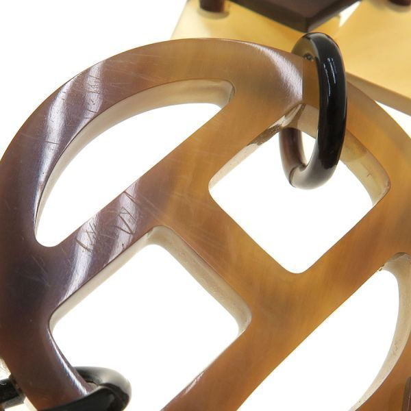 Hermes Buffalo Horn Necklace — view 5