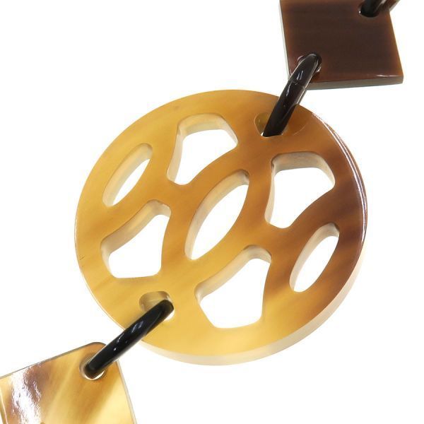 Hermes Buffalo Horn Necklace — view 2