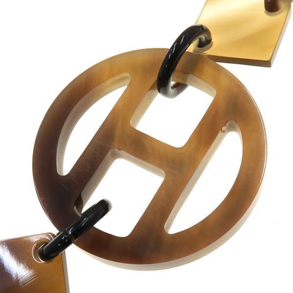 Hermes Buffalo Horn Necklace — view 3