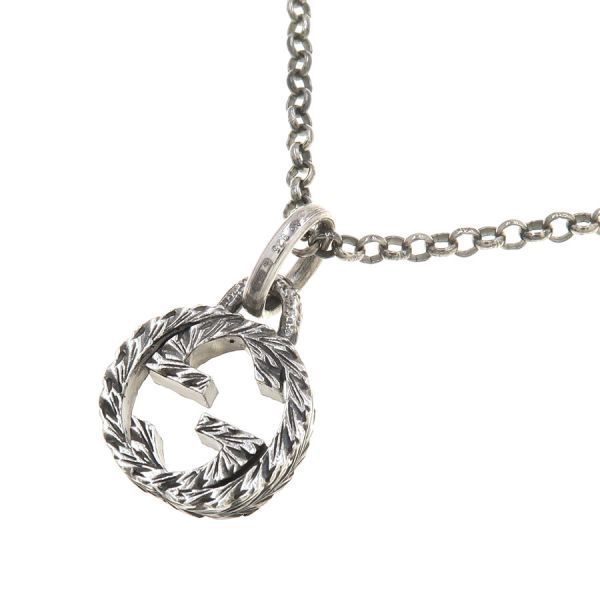 Gucci Interlocking G Necklace Silver — view 2