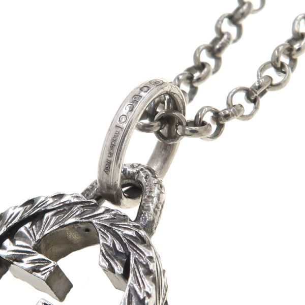 Gucci Interlocking G Necklace Silver — view 7