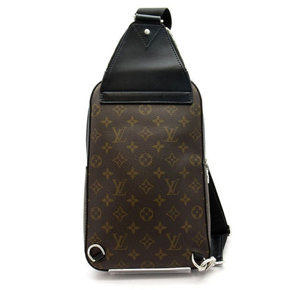 Louis Vuitton Avenue Sling Bag Monogram Macassar Brown — view 4