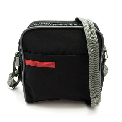 Prada Sports Line Shoulder Bag Nylon Black Medium