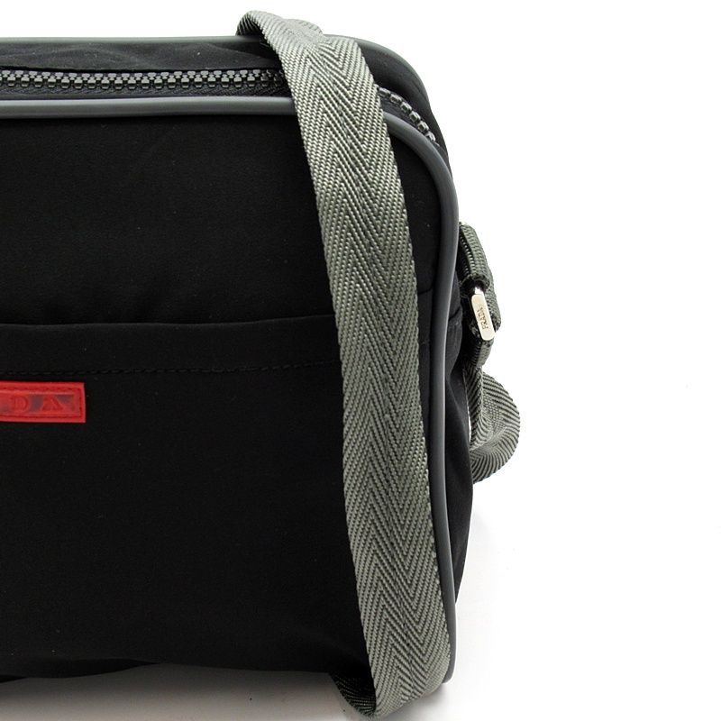 Prada Sports Line Shoulder Bag Nylon Black Medium — view 2