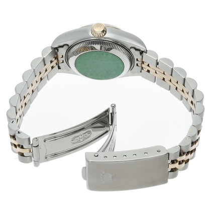 Rolex Datejust Watch Shell 18K Yellow Gold SS White Finish — view 5