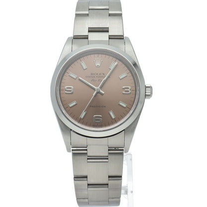 Rolex Air King SS Watch Pink — view 2