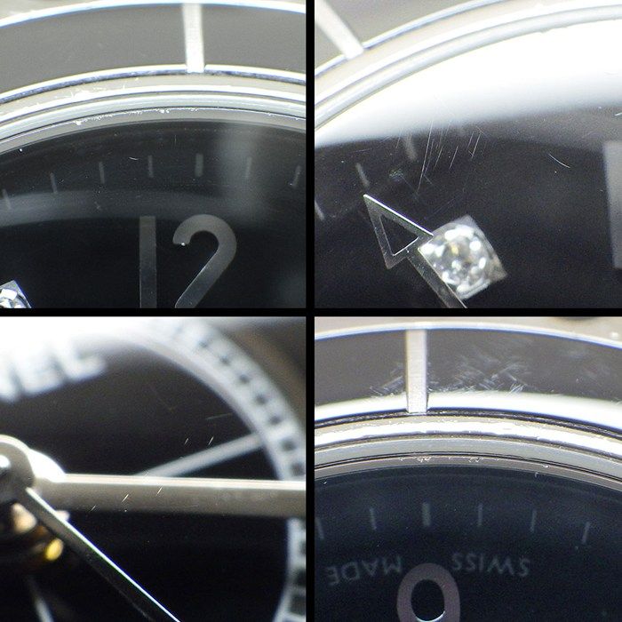 Chanel J12 Watch 8 Points Diamond Index Black Dial Ceramic SS Quartz Analog — view 6