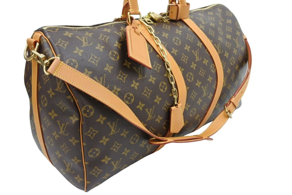 Louis Vuitton Crush Era Keepall Bandouliere 50 Virgil Abloh Monogram Boston Bag — view 3
