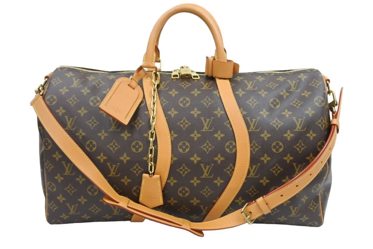 Louis Vuitton Crush Era Keepall Bandouliere 50 Virgil Abloh Monogram Boston Bag — view 2