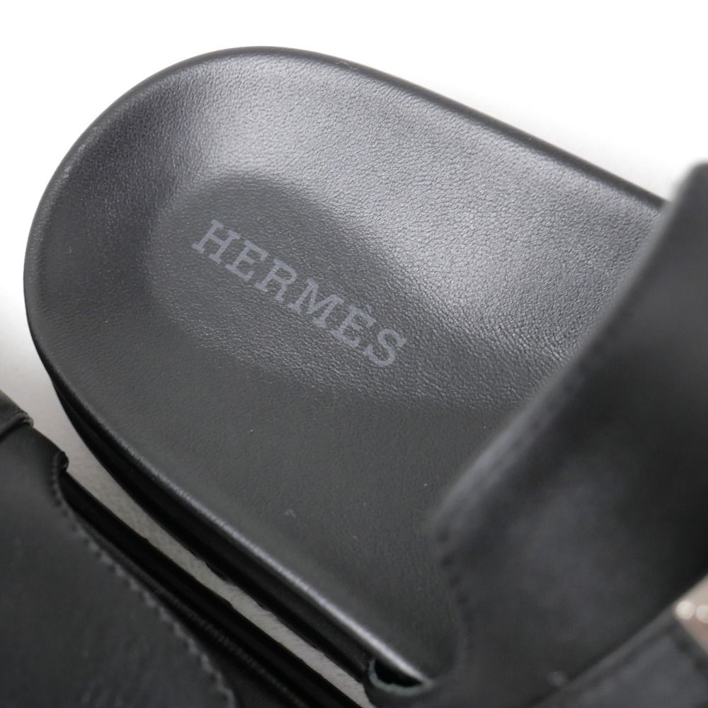 Hermes Empir Sandals Kelly Buckle Thong 35 — view 7