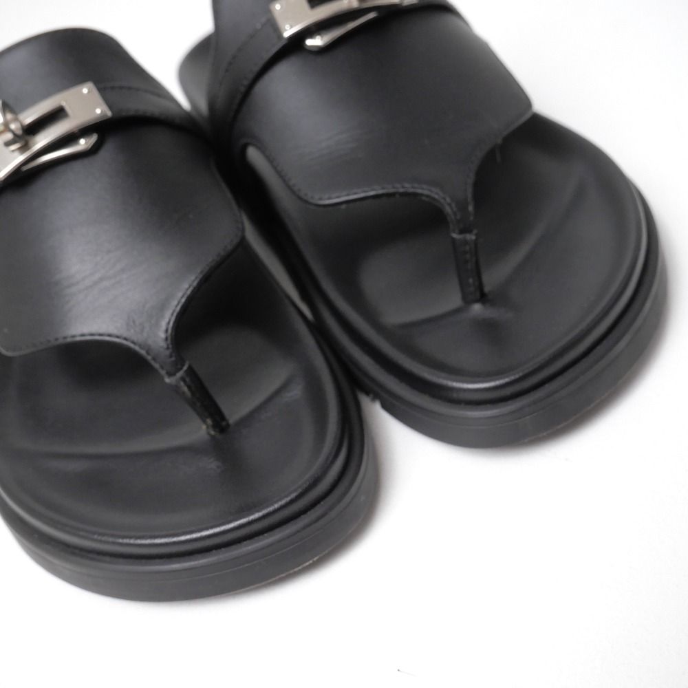Hermes Empir Sandals Kelly Buckle Thong 35 — view 4
