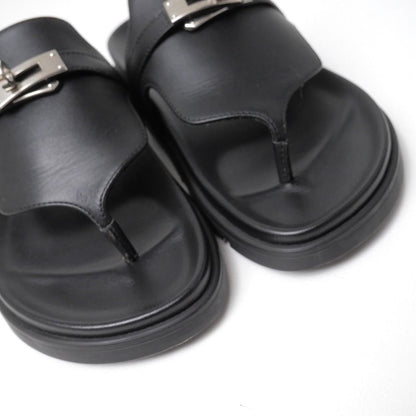 Hermes Empir Sandals Kelly Buckle Thong 35 — view 4