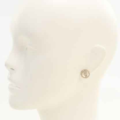 Chanel Rhinestone Single Earring Metal — view 4