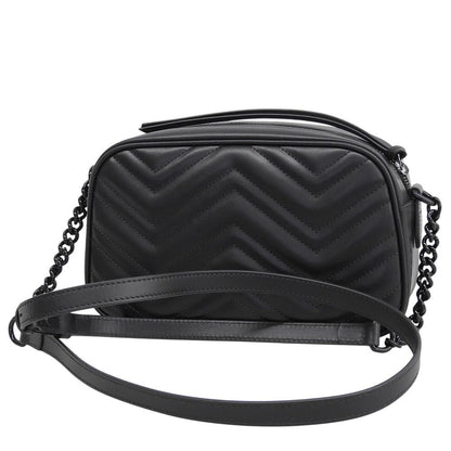 Gucci GG Marmont So Black Shoulder Bag — view 2