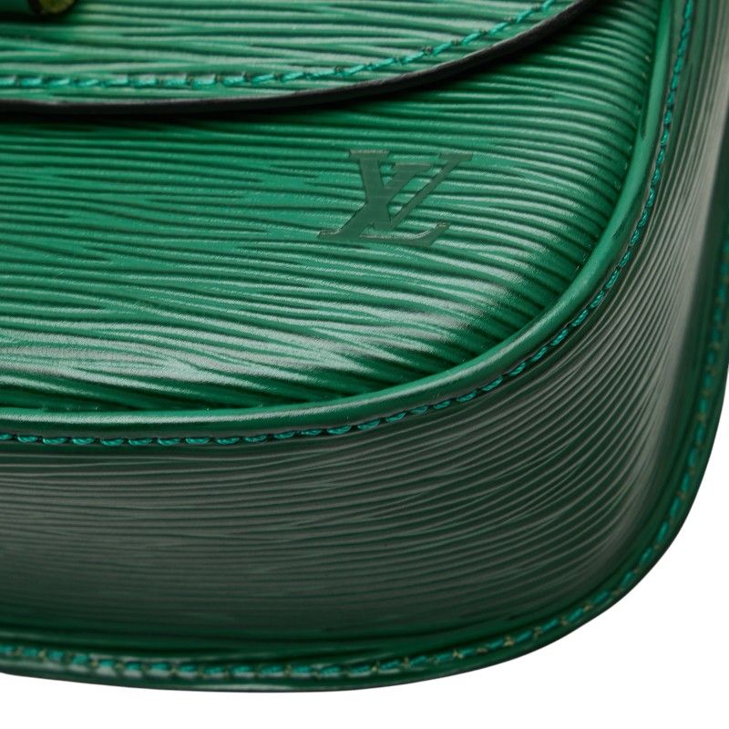 Louis Vuitton Epi Mini Saint Cloud Crossbody Shoulder Bag Borneo Green Leather — view 6