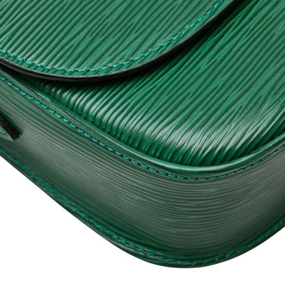 Louis Vuitton Epi Mini Saint Cloud Crossbody Shoulder Bag Borneo Green Leather — view 5