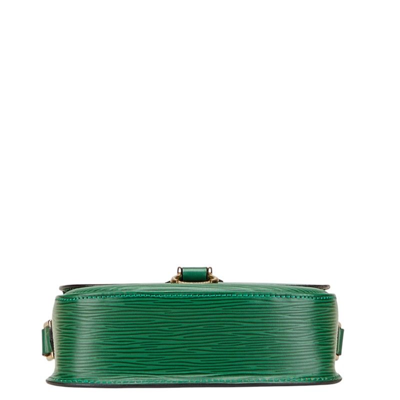 Louis Vuitton Epi Mini Saint Cloud Crossbody Shoulder Bag Borneo Green Leather — view 3