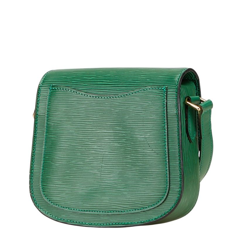 Louis Vuitton Epi Mini Saint Cloud Crossbody Shoulder Bag Borneo Green Leather — view 2