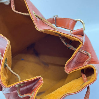 Louis Vuitton Shoulder Bag Epi Leather Noe Brown — view 6