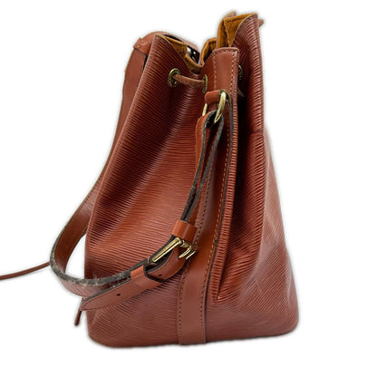 Louis Vuitton Shoulder Bag Epi Leather Noe Brown — view 4