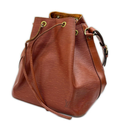 Louis Vuitton Shoulder Bag Epi Leather Noe Brown — view 2