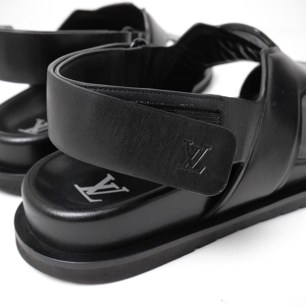 Louis Vuitton LV Oasis Sandals LV Logo Back Strap 7 — view 6