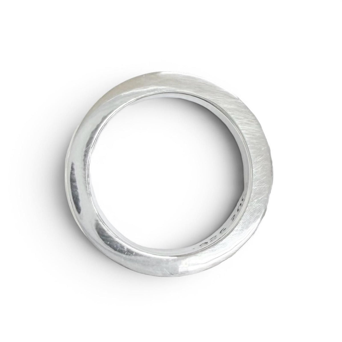 Chrome Hearts Spacer Pln Plain Ring 925 Sterling Silver — view 4